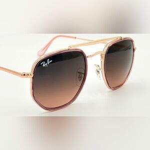 Ray-Ban Rb3648 Marshal II Copper Brown Gradient Lens Octagon52-23-145 9069/A5